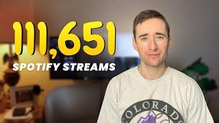 How my release got 111,651 streams in 134 days