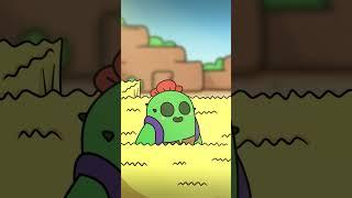 I CAN'T SLEEP! WHEN WILL I FINALLY BECOME HAPPY? | el primo brawl stars animation #shorts