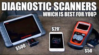 $20* vs. $50 vs. $500 Diagnostic Scan Tools: WHICH IS BEST?