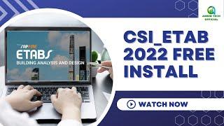 How to install CSI_ETABS_ 2023 free