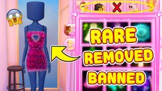 DELETED ITEMS ONLY in Dress To Impress! DTI on Roblox BANNED Items