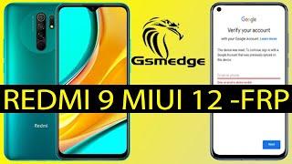 Redmi 9 Frp Miui 12 Bypass Google Account Method 2022