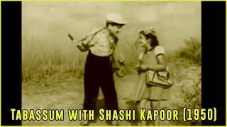 Shashi Kapoor and Baby Tabassum | Film Sangram (1950) | Tabassum Talkies