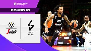 FULL Force DOMINANCE | Virtus - ASVEL | BASKETBALL HIGHLIGHTS R18 2024-25