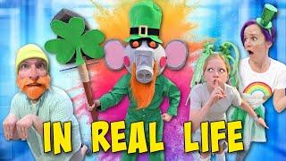 Roblox PIGGY In Real Life - Attacked by a Leprechaun & New PIGGY Traps