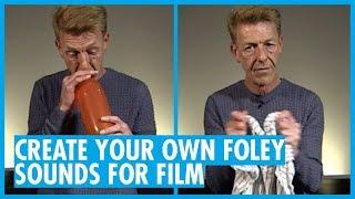 How To Make Your Own Foley Sound Effects with Peter Burgis (Interactive On Web Browser Only)