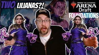 INSANE Double Liliana Matches! | MTG Foundations Draft