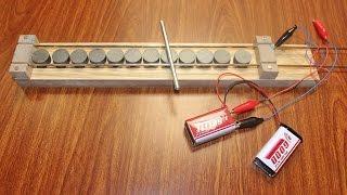 Simple Linear Motor - How to make a simple linear motor