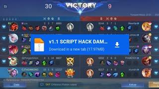 SCRIPT HACK DAMAGE MOBILE LEGENDS NEWS UPDATE NO EXPIRED BY CJ7XGAMING