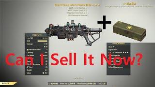 Fallout 76: Can You Sell A Weapon You Put A Mod On?