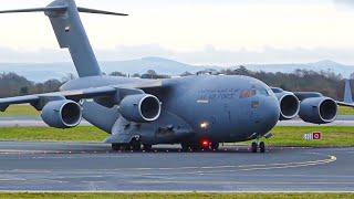 C17 DEPARTURE  Manchester Airport Live ️