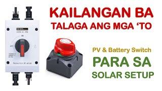 The Importance of PV and Battery Isolator Switch in a Solar Power System