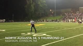 North Augusta's Landon Washington, Dejuan Bell, and Kashaun Johnson