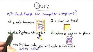 Программа деген не?- Компьютерлік Ғылымға кіріспе|Udacity