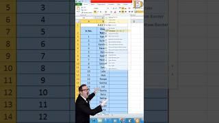 Most useful excel trick || excel smart tricks || excel magic tricks #shorts