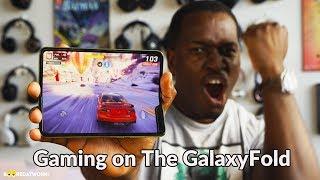 Galaxy Fold Gaming: PubG Mobile, Asphalt 9!!!