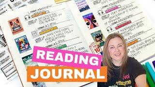 Reading Journal How To | Book Bullet Journal Tutorial Bujo Tracker | A5 Notebook |  What I Read