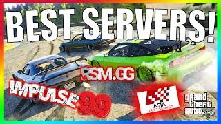 The BEST GTA 5 Free-Roam/Racing/Drifting Servers! (Real Cars, events, minigames, etc!)