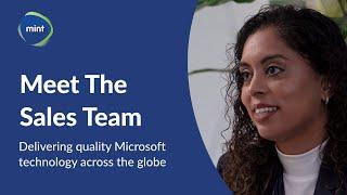 Meet the Mint Group Sales Team | Microsoft Partner | Create Tomorrow