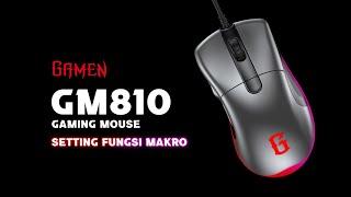 Tutorial Setting Fungsi Makro | Gamen GM810 Gaming Mouse