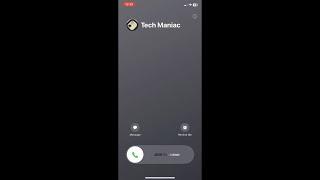 iPhone iOS 17 Incoming Call Screen Locked & Unlocked. Radial Ringtone Stereo Sound