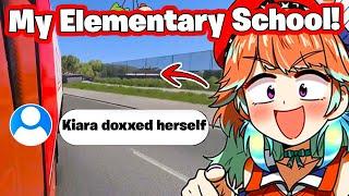 Kiara finds her Elementary School in Euro Truck Simulator 【Hololive EN - Takanashi Kiara】