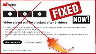 How to Remove YouTube's No Ad Blockers Popup Detection in just 1 minute [ 100% Working successfully]