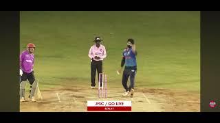 Nitin Rao as fast bowler