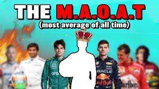 Who is the most AVERAGE driver in F1 history?