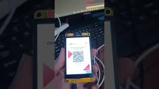 Esp32 touchscreen untuk payment qris #esp32 #arduinoproject #qris