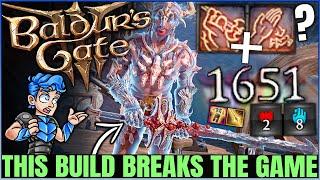 Baldur's Gate 3 - 300+ DAMAGE EVERY TURN - Best Monk Barbarian Build Guide & SWORD FIST Multiclass!