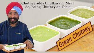 Green Chutney | ग्रीन चटनी | Chef Harpal Singh