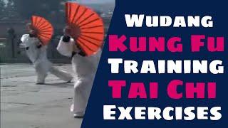 Wudang Kung Fu Training & Tai Chi Exercises at Wudang Mountain 武當山