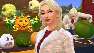 How much money can you make from pumpkins in the sims 4? // Sims 4 pumpkins!