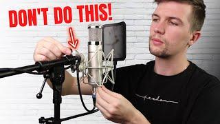 HOW TO: Setup a Microphone For Home Studio Vocal Recording (2022)