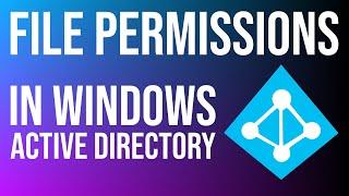 How to configure file permissions in Active Directory?