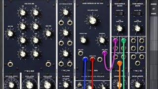 MOOG Model 15 MERCURIAL STRATEGIES Sound Pack Demo for the iPad