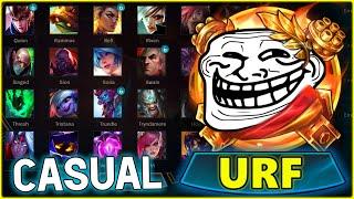 URF Casual LOL FUN Moments 2024 (Pentakill, Nautilus, Renekton, Zed, Jax) #235