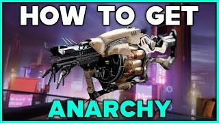 DESTINY 2 LIGHTFALL How To Get ANARCHY Exotic Grenade Launcher