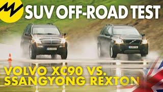 SUV off-Road Test | Volvo XC90 Vs. Ssangyong Rexton | Motorvision