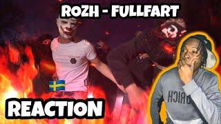 AMERICAN REACTS TO SWEDISH DRILL RAP! Rozh - Fullfart I Block Juice