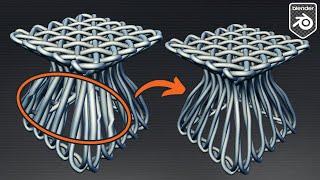 Blender Curve Knots (Smooth Curve)