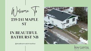 DUPLEX IN BATHURST, NEW BRUNSWICK