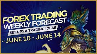  Weekly Forex Forecast | EURUSD, GBPUSD, USDJPY, AUDUSD, XAUUSD OIL (10/06/2024) Supply And Demand