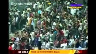 Bangladesh vs New Zealand 4th ODI WINNING PART Highlights 14 oct 2010 Dhaka | LAST PART