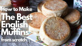 Best Homemade English Muffins Recipe ~ From Scratch