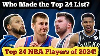 The Top 24 best NBA players of 2024 [NBA] #ranked