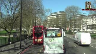 London to Oxford Bus Drivers Eye View  (The Oxford Tube)