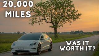 20K Mile Review - Tesla Model 3 Performance