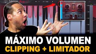 Logra el MÁXIMO VOLUMEN en tu MEZCLA (CLIPPING VST + LIMITADOR)